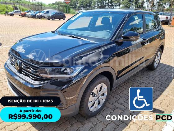 VOLKSWAGEN T-CROSS 1.0 200 TSI TOTAL FLEX SENSE AUTOMÁTICO VOLKSWAGEN T-CROSS 1.0 200 TSI TOTAL FLEX SENSE AUTOMÁTICO